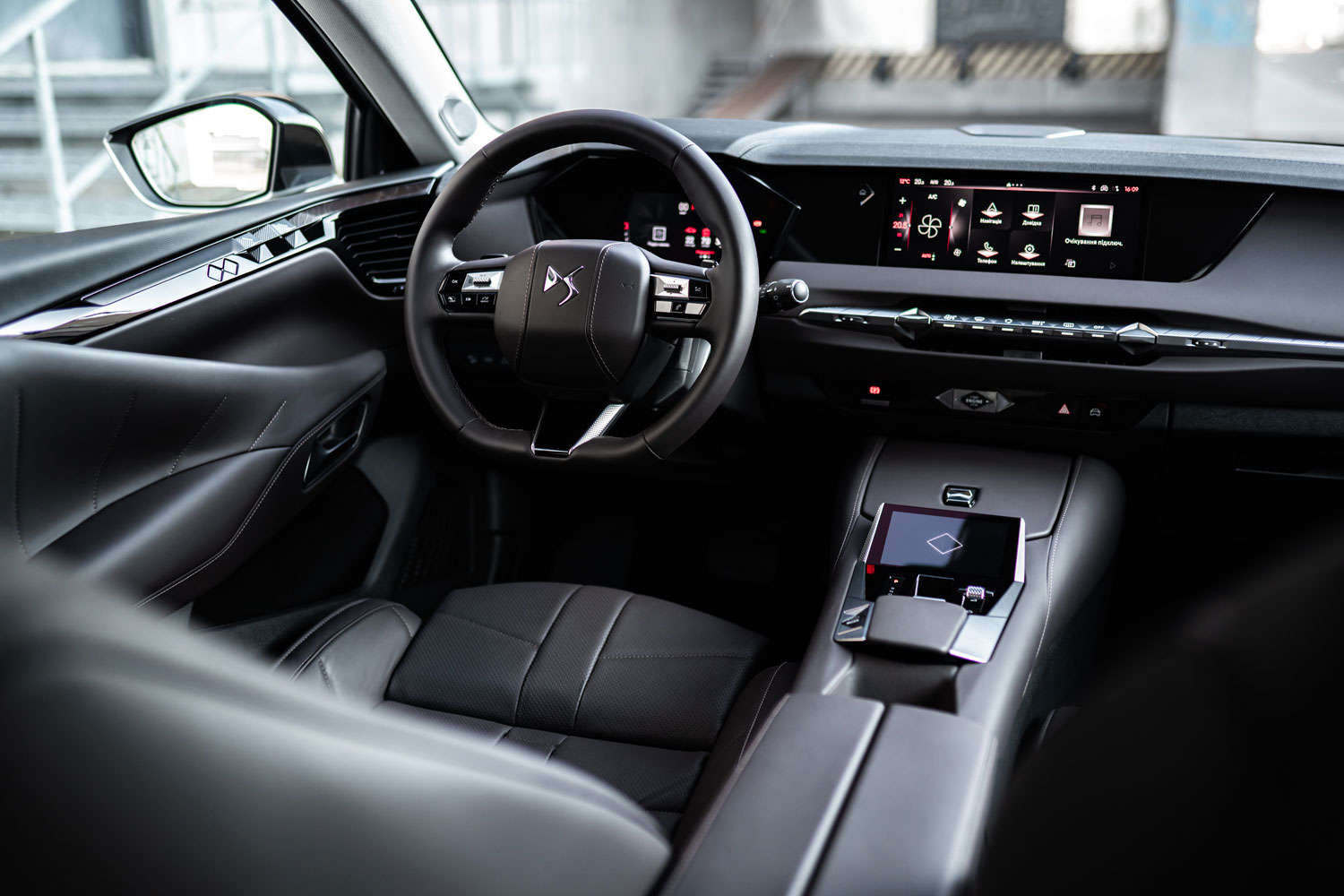 DS 4, інтер’єр салону