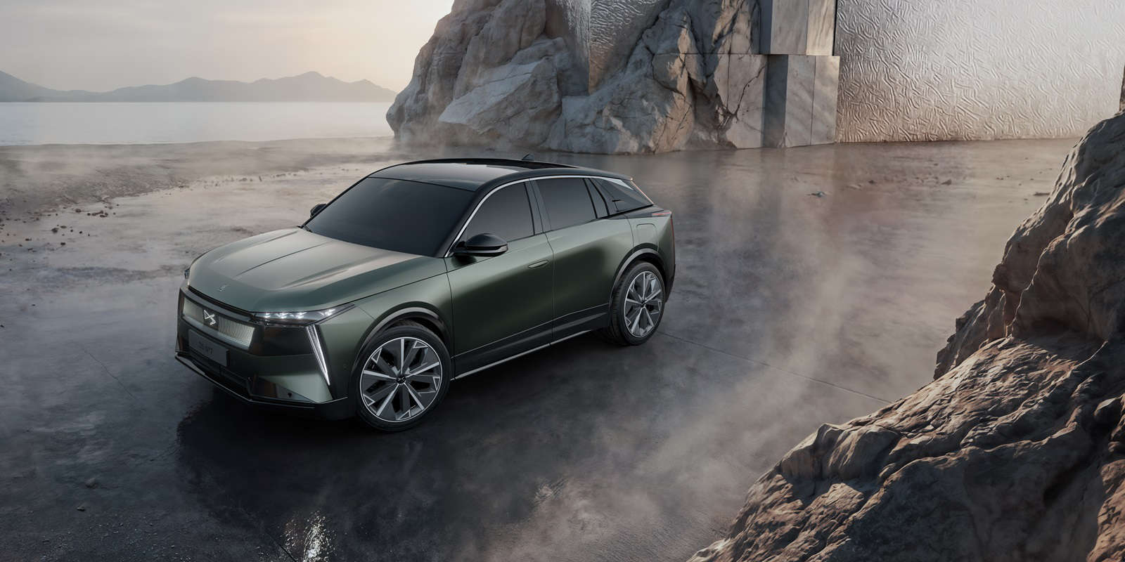 DS N°7, вигляд спереду з лівого боку